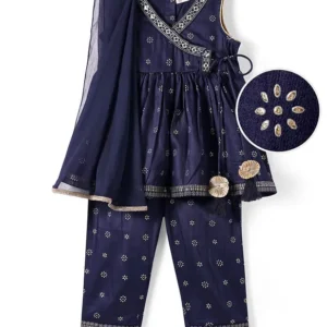 Graceful Bloom Anarkali Dress (Girls)