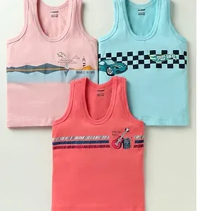 Sleeveless Cotton Vests for Boys